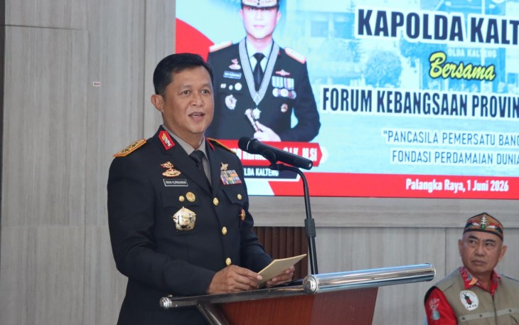 Kapolda Kalteng Irjen Pol Iwan Kurniawan
