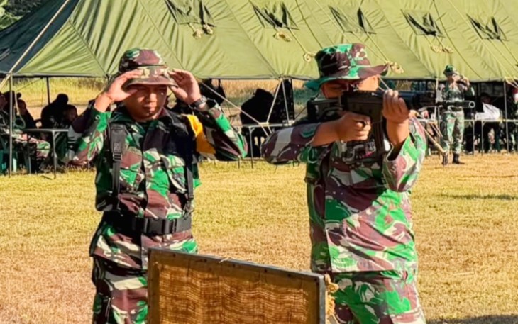 Peningkatan Hasil Jadi Indikator Keberhasilan Latihan Menembak Korem 081/DSJ