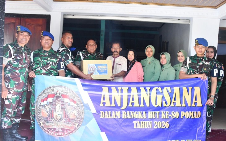 Polisi Militer Ternyata Tak Lupakan Jasa Para Senior