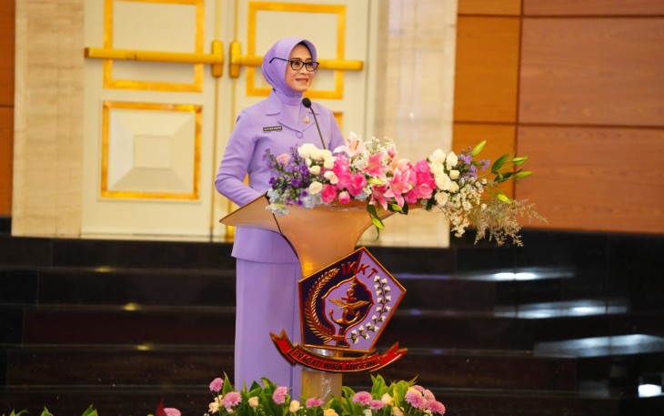 Ketua Umum IKKT Pragati Wira Anggini, Ny. Evi Agus Subiyanto