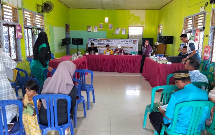 Masyarakat dan Pemdes Tanjung Harapan Ipuh Minta Anggota DPRD dari Dapil III Kawal Usulan Prioritas Hasil MusrenbangDes