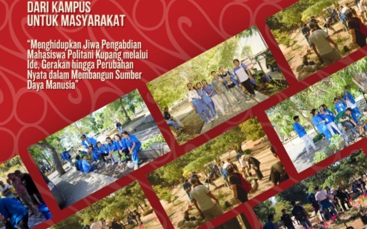 Dokumentasi kegiatan Kemah Kerja Bakti Mahasiswa(KKBM) Politani Kupang Tahun 2026