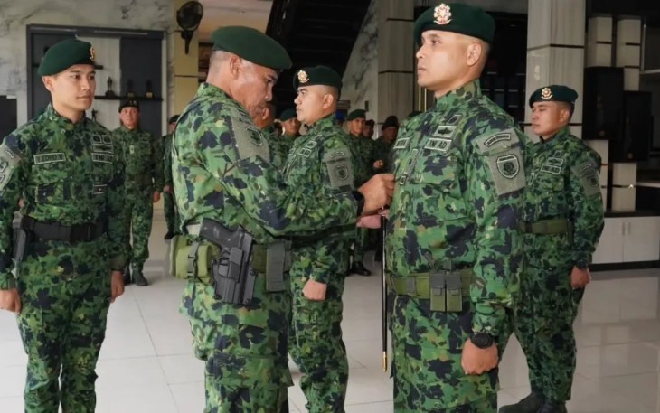 Panglima Divisi Infanteri 1 Kostrad, Mayjen TNI Ahmad Fikri Musmar, S.E., M.H.I., memimpin langsung Acara Serah Terima Jabatan (Sertijab) 