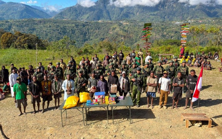 Langkah Nyata Menjaga Papua Damai: Koops TNI Habema Kuasai Honai Kelompok Bersenjata OPM, Tiga Pucuk Senjata Api Berhasil Diamankan