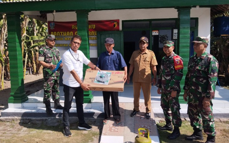 Hunian Layak untuk Masa Depan yang Lebih Baik, Kasdim Madiun Dampingi Wasev RTLH