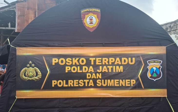 Polresta Sumenep Buka Posko Darurat