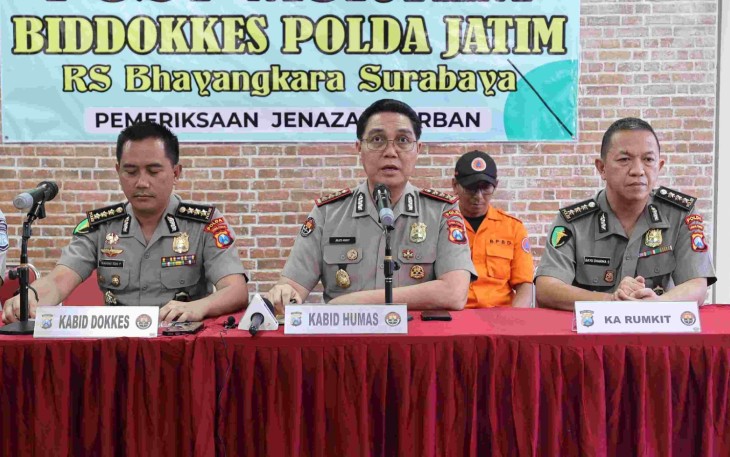 Tim DVI Polda Jatim Berhasil Identifikasi Lima Jenazah Korban KM Mutiara Sentosa II