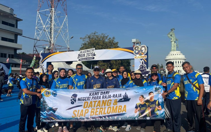 Dankodaeral IX Hadiri Semarak Jalasenstri Run dan Bakti Sosial
