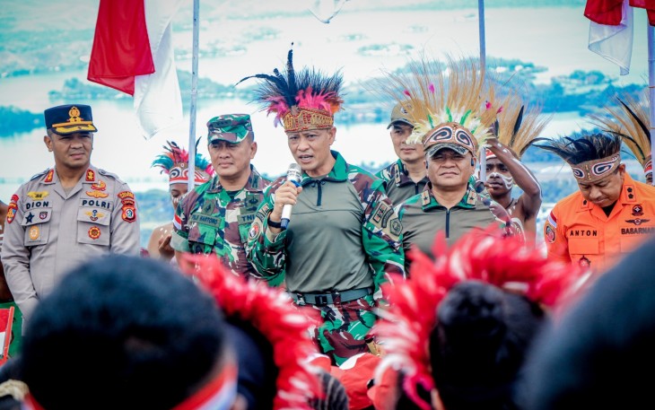 Pangkoops TNI Habema Mayjen TNI Yudha Airlangga