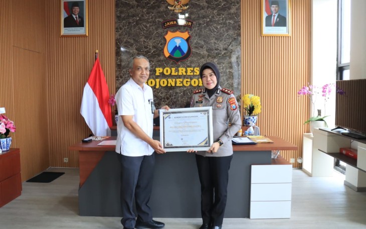 Polres Bojonegoro Raih Penghargaan Kemenkeu