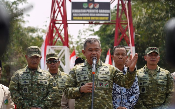 Kepala Staf Angkatan Darat (Kasad) Jenderal TNI Maruli Simanjuntak, M.Sc