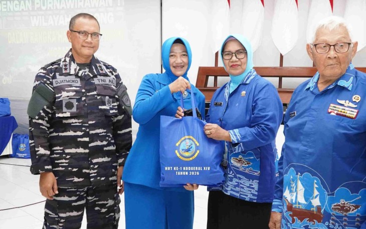 Kodaeral XIV Gelar Tasyakuran dan Silaturahmi Bersama  Purnawirawan TNI AL, Warakawuri dan Wredatama Wilayah Sorong