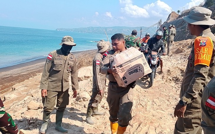 Polri Bergerak Cepat Merespons Bencana Alam di NTT