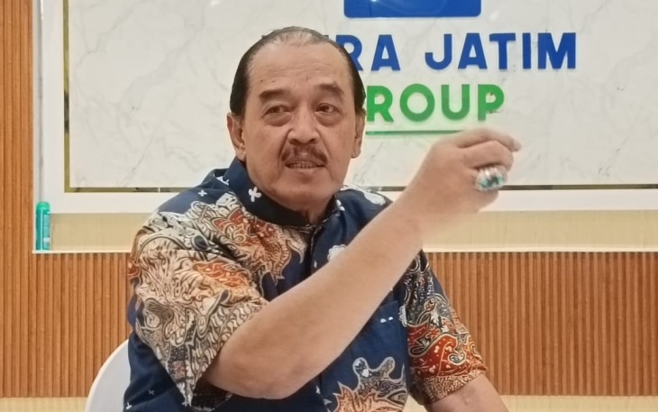 Direktur Utama PT Panca Wira Usaha (PWU) Jatim, Erlangga Satriagung