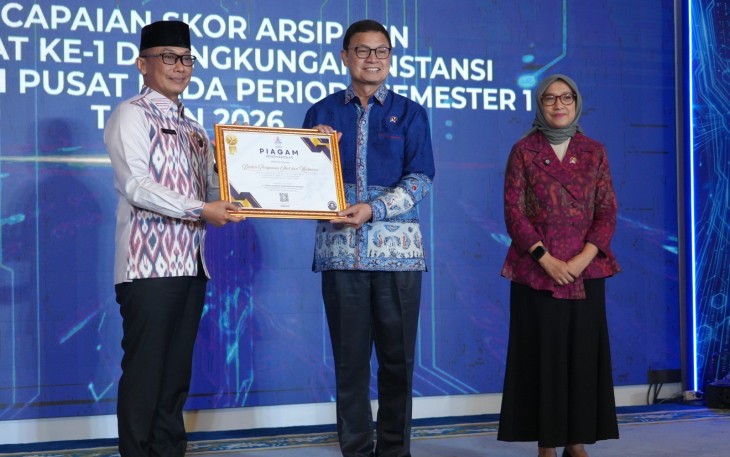 Rapat Koordinasi Nasional SDM yang diselenggarakan oleh Badan Pengawas Obat dan Makanan (BPOM), Kepala Badan Kepegawaian Negara (BKN), Prof. Zudan
