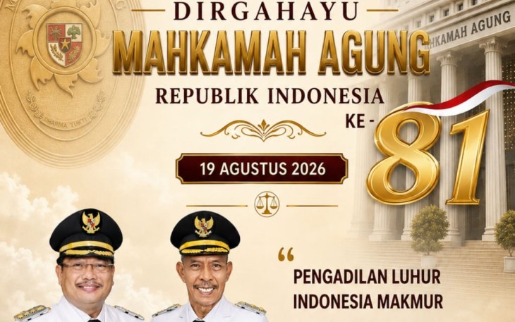 Pemkab Aceh Singkil Sampaikan Ucapan Selamat HUT Ke-81 Mahkamah Agung RI