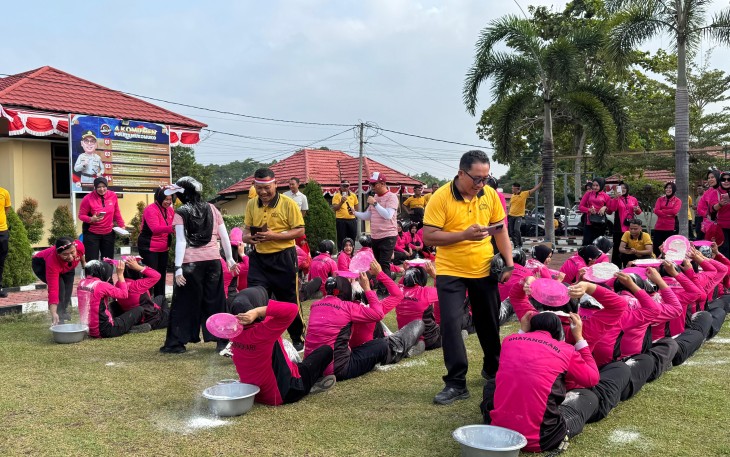 Polres Mukomuko Bangun Soliditas Lewat Lomba Kemerdekaan