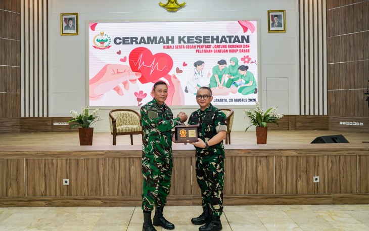 Kostrad Bekali Prajurit, PNS dan Keluarga dengan Pengetahuan Kesehatan Jantung