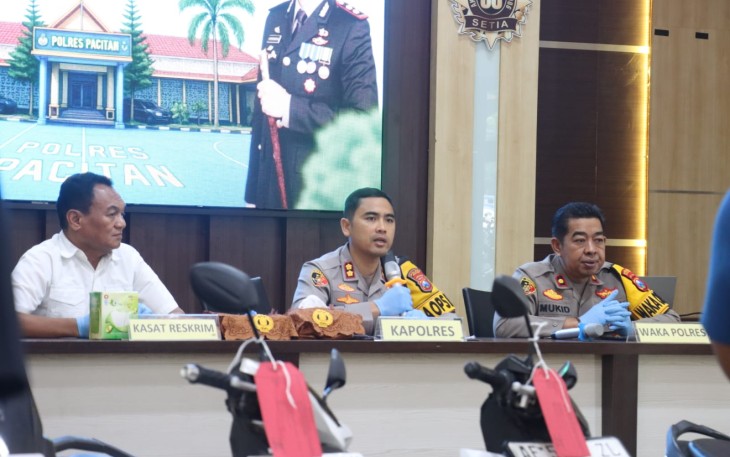 Kapolres Pacitan AKBP Ayub Diponegoro Azhar