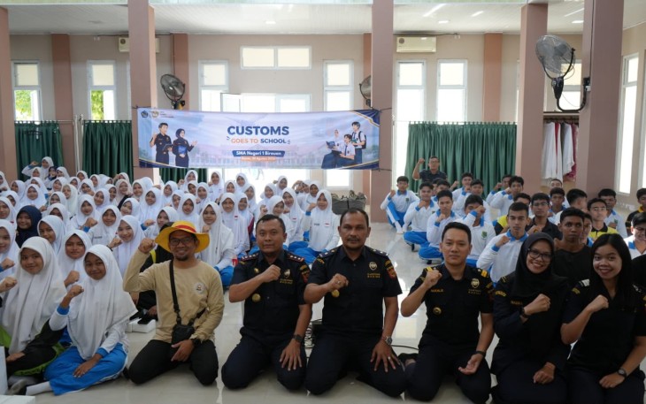 Bea Cukai Lhokseumawe Kenalkan Peran Kepabeanan dan Cukai kepada Siswa SMA Negeri 1 Bireuen