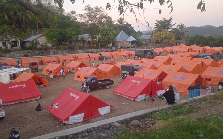 Pengungsi Tembus 110 Ribu, Jalur Logistik Dikejar Waktu