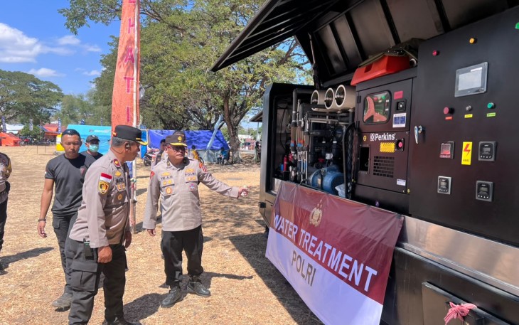 Tim K3I Stamaops Polri Perkuat Penanganan Bencana Gempa di NTT