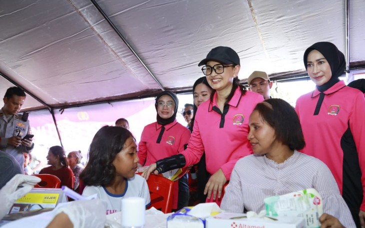 Ketua Umum Bhayangkari Juliana Listyo Sigit Prabowo