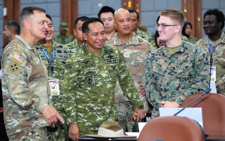 Pembukaan dipimpin oleh Panglima TNI Jenderal TNI Agus Subiyanto, bertempat di Gedung Graha Widya Adibrata, Sesko TNI, Bandung, Jawa Barat, Senin (31/8/2026)