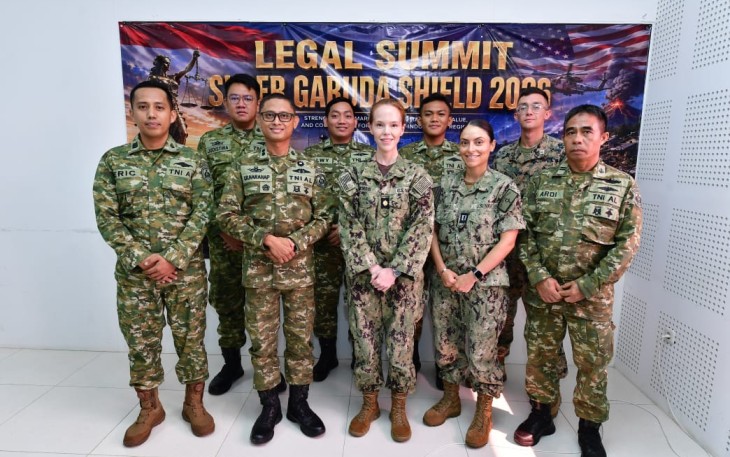 Seminar Hukum Dan Kesehatan Dalam Rangkaian Latgabma Super Garuda Shield 2026