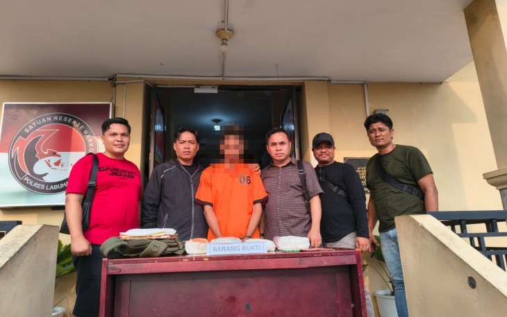 Sinergi TNI-Polri Gagalkan Penyelundupan 4 Kg Sabu Jaringan Internasional di Labuhanbatu