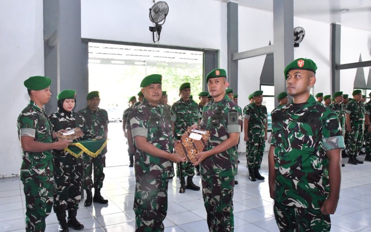 Dandim Ponorogo Pimpin Acara Laporan Korps Pindah Satuan