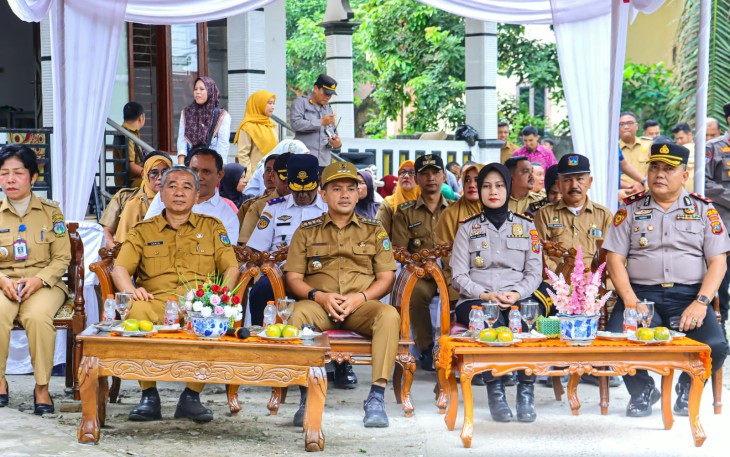 Wali Kota dan Kapolres Tebing Tinggi Resmikan Jembatan Merah Putih 