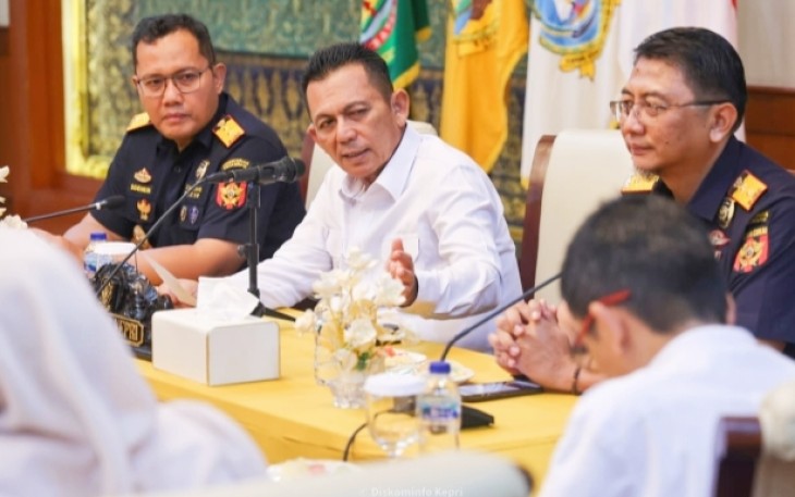 Gubernur Ansar Perkuat Sinergi dengan Bea Cukai, Bahas FTZ, Distribusi Barang hingga Pariwisata Kepri