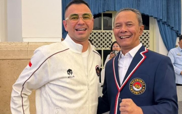 Ketua Umum Pengurus Besar Taekwondo Indonesia (Ketum PBTI) Letjen TNI Richard Tampubolon menghadiri pelepasan Kontingen Indonesia ke Asian Games Aichi-Nagoya 2026