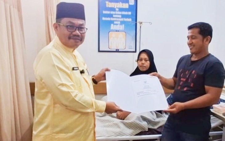 1.037 Bayi di Bintan Terima Dokumen Kependudukan Tanpa Orang Tua datang ke Kantor Disduk Capil