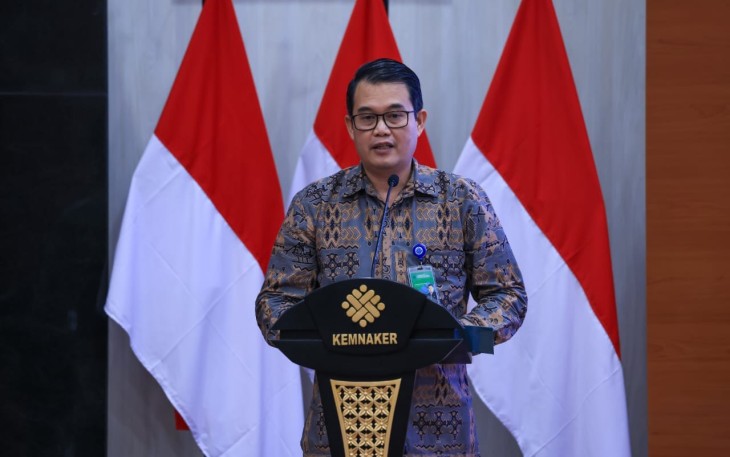 Direktur Jenderal Pembinaan Pelatihan Vokasi dan Produktivitas (Binalavotas) Kementerian Ketenagakerjaan (Kemnaker) Darmawansyah