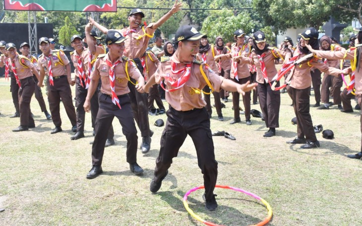 Persami KKRI Kodim 0802/Ponorogo, Para Kadet Diberi Bekal Dasar Kepemimpinan