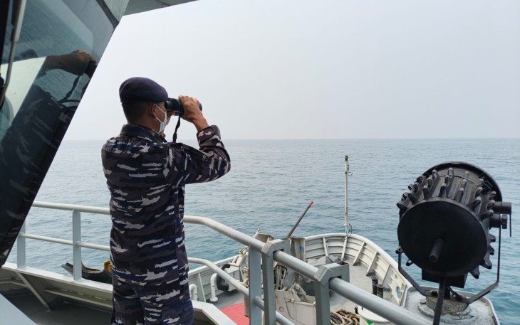 Penyisiran Hari Keenam di Perairan Selatan Sunda, TNI AL Kembali Temukan Pelampung 