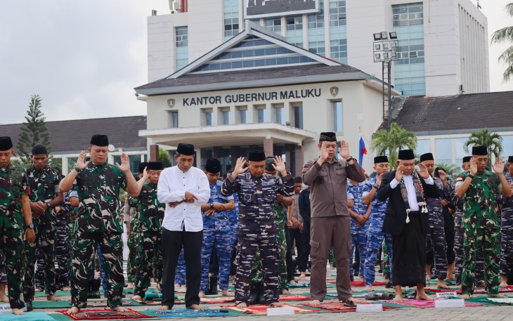 Kodaeral IX Ikuti Sholat Istisqa dan Doa Bersama Lintas Agama, Perkuat Sinergi Hadapi Dampak Kekeringan