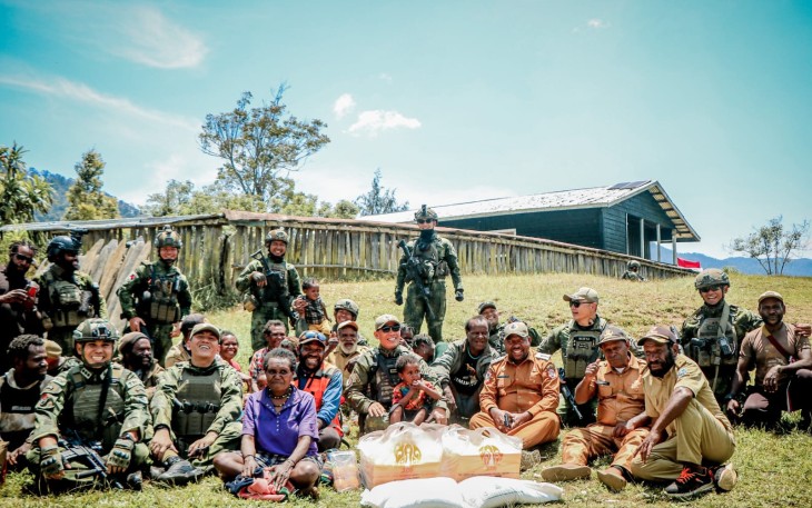 Koops TNI Habema Menyalakan Kembali Asa di Lembah Ugimba