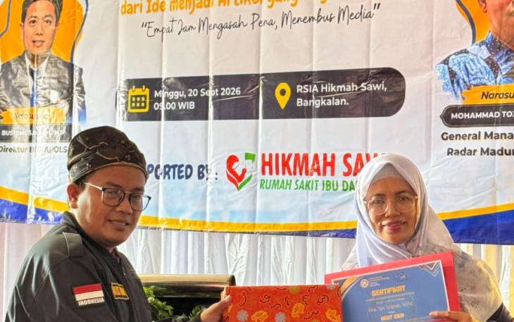 IKA UNAIR Bangkalan Gembleng 100 Peserta Jadi Penulis, Ide Harus Berujung Karya
