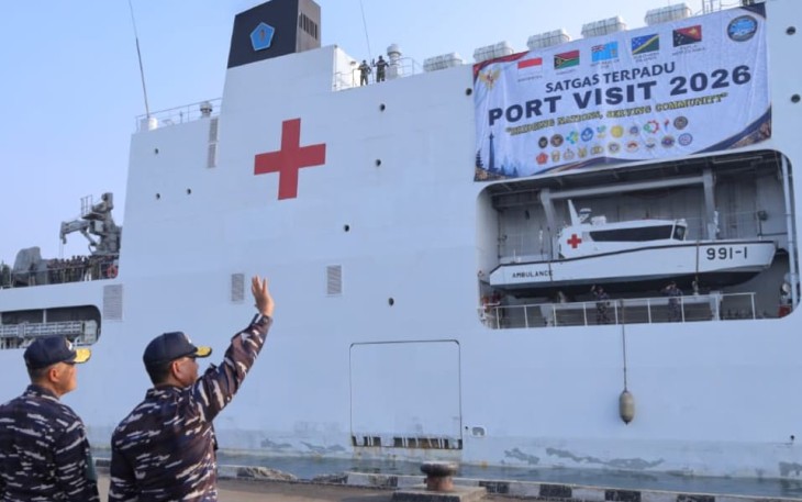 Pelepasan Satgas Terpadu Port Visit 2026