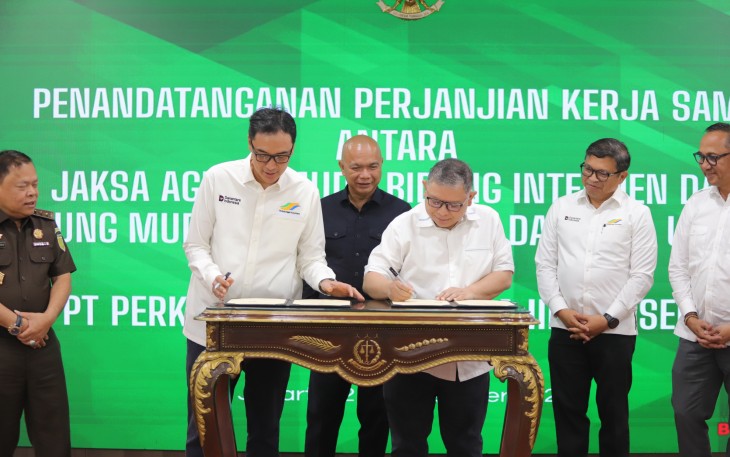 Perkuat Tata Kelola dan Sinergitas Pelaksanaan Tugas, JAM DATUN dan JAM INTEL Jalin Kerja Sama dengan PTPN III