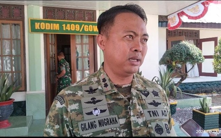 Dandim 1409/Gowa Letkol Inf Gilang Nugraha Kresnadi