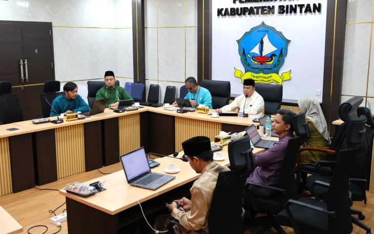 Sekretaris Daerah (Sekda) Kabupaten Bintan Ronny Kartika