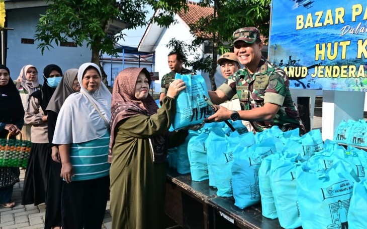 Bazar pasar murah Lanud J.B Soedirman