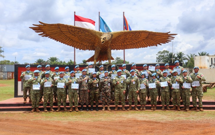 Satgas Kizi TNI Konga MONUSCO XX-W
