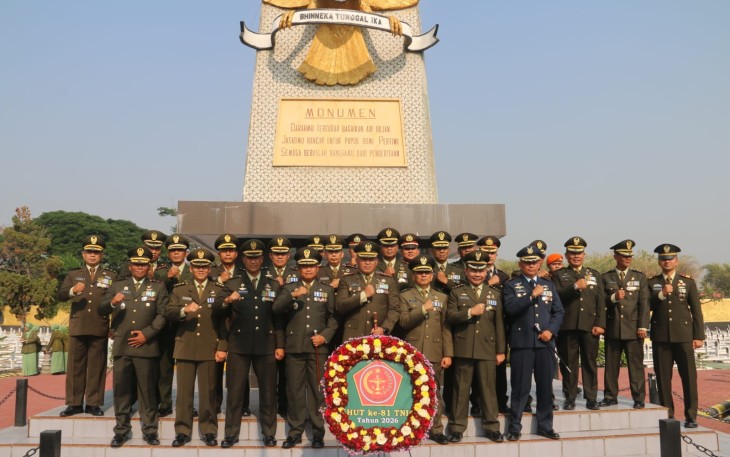 Ziarah HUT ke-81 TNI
