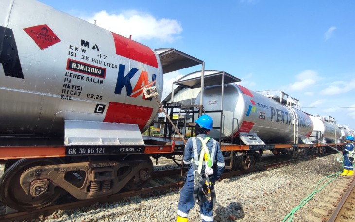 KAI Logistik Layani 2,1 Juta Ton BBM/BBK hingga Agustus 2026, Perkuat Ekosistem Logistik Energi Nasional