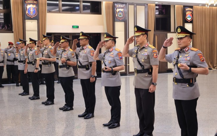 Kapolri Pimpin Sertijab di Mabes Polri